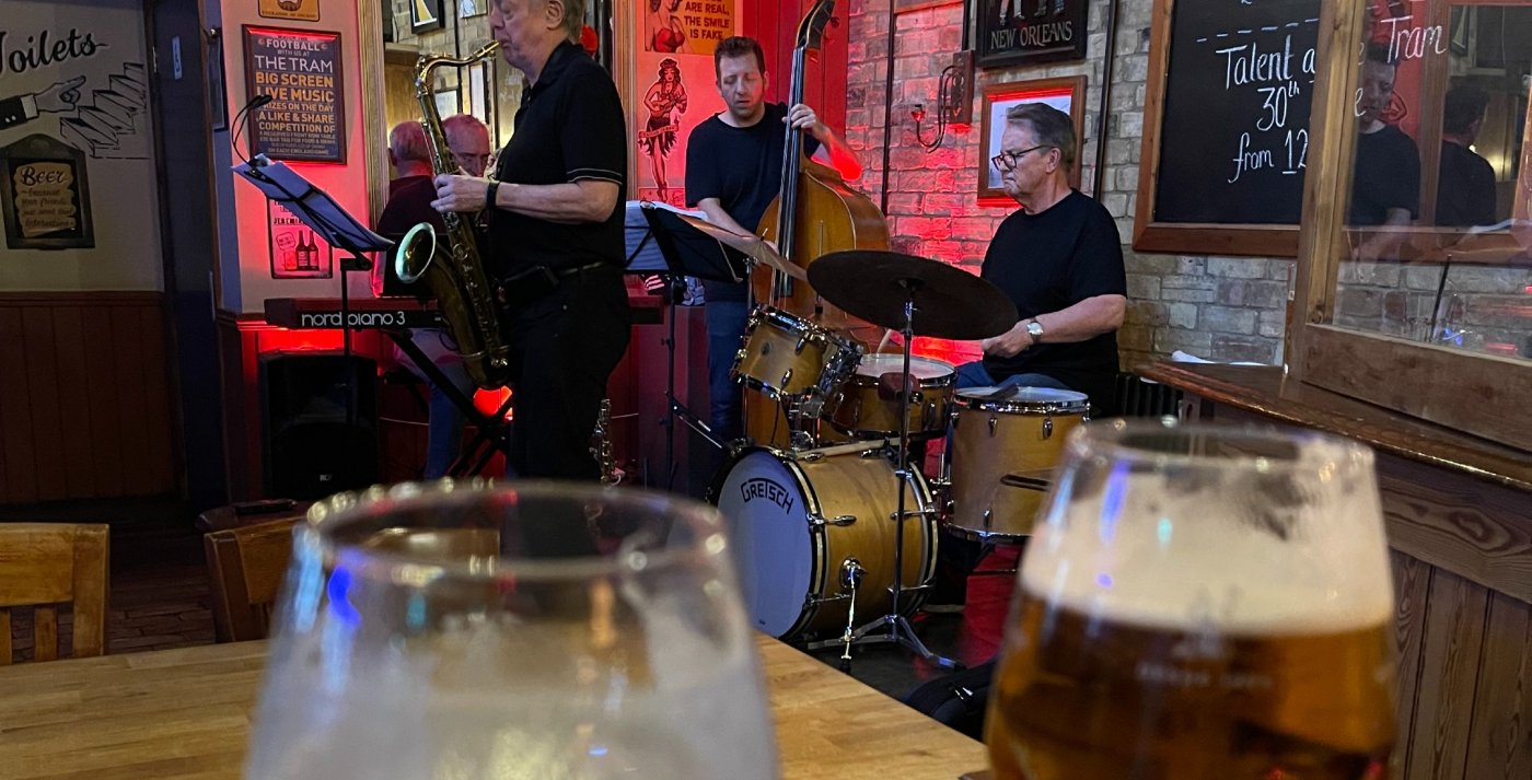 WEEKLY Sunday Jazz w Andy Bowie 4tet