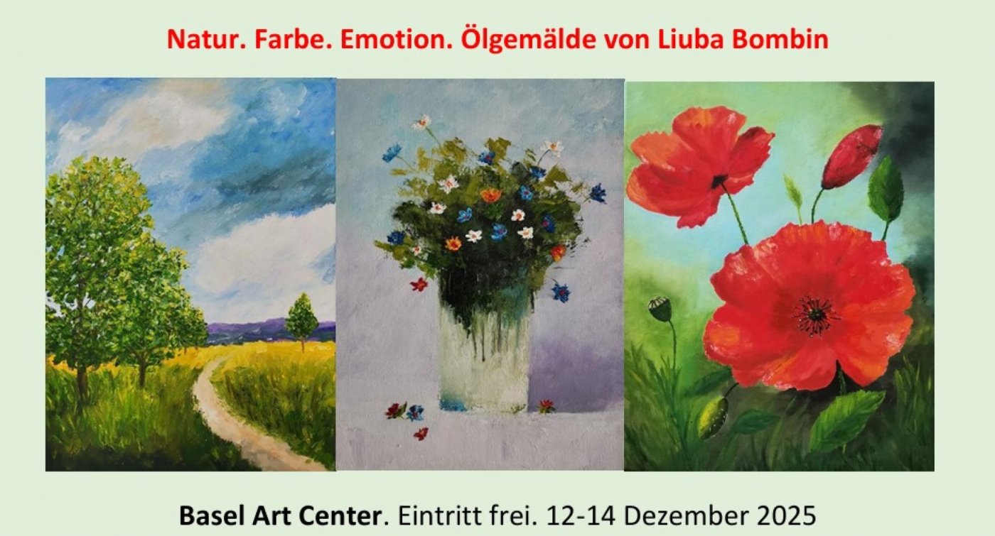 Natur. Farbe. Emotion. \u00d6lgem\u00e4lde von Liuba Bombin