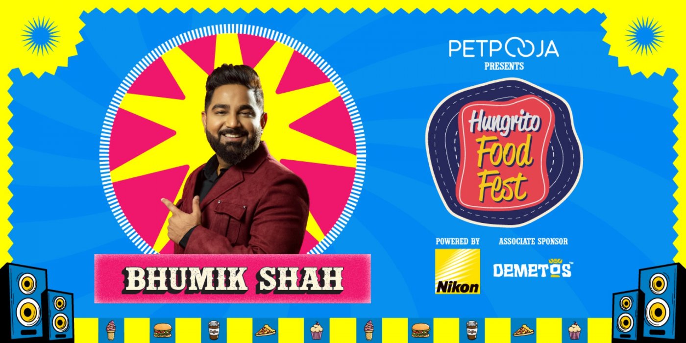 Bhumik Shah at Hungrito Food Fest 8.0