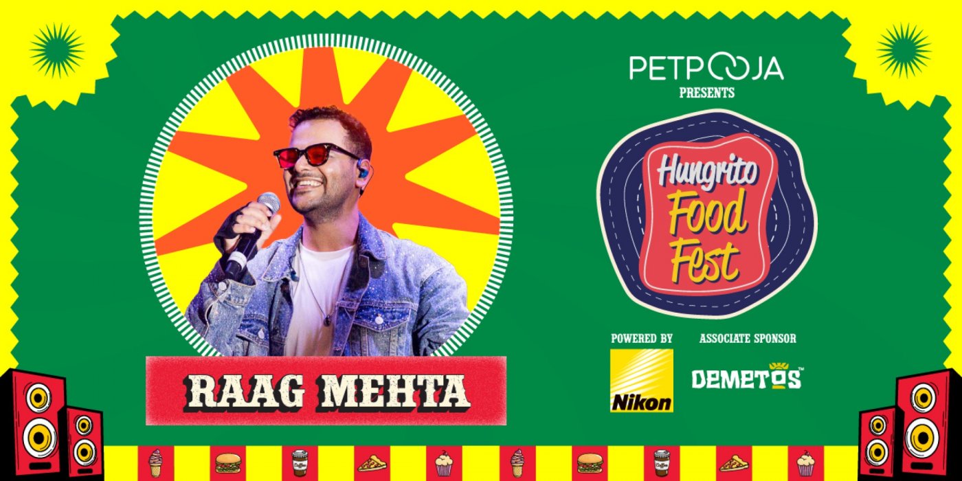 Raag Mehta at Hungrito Food Fest 8.0