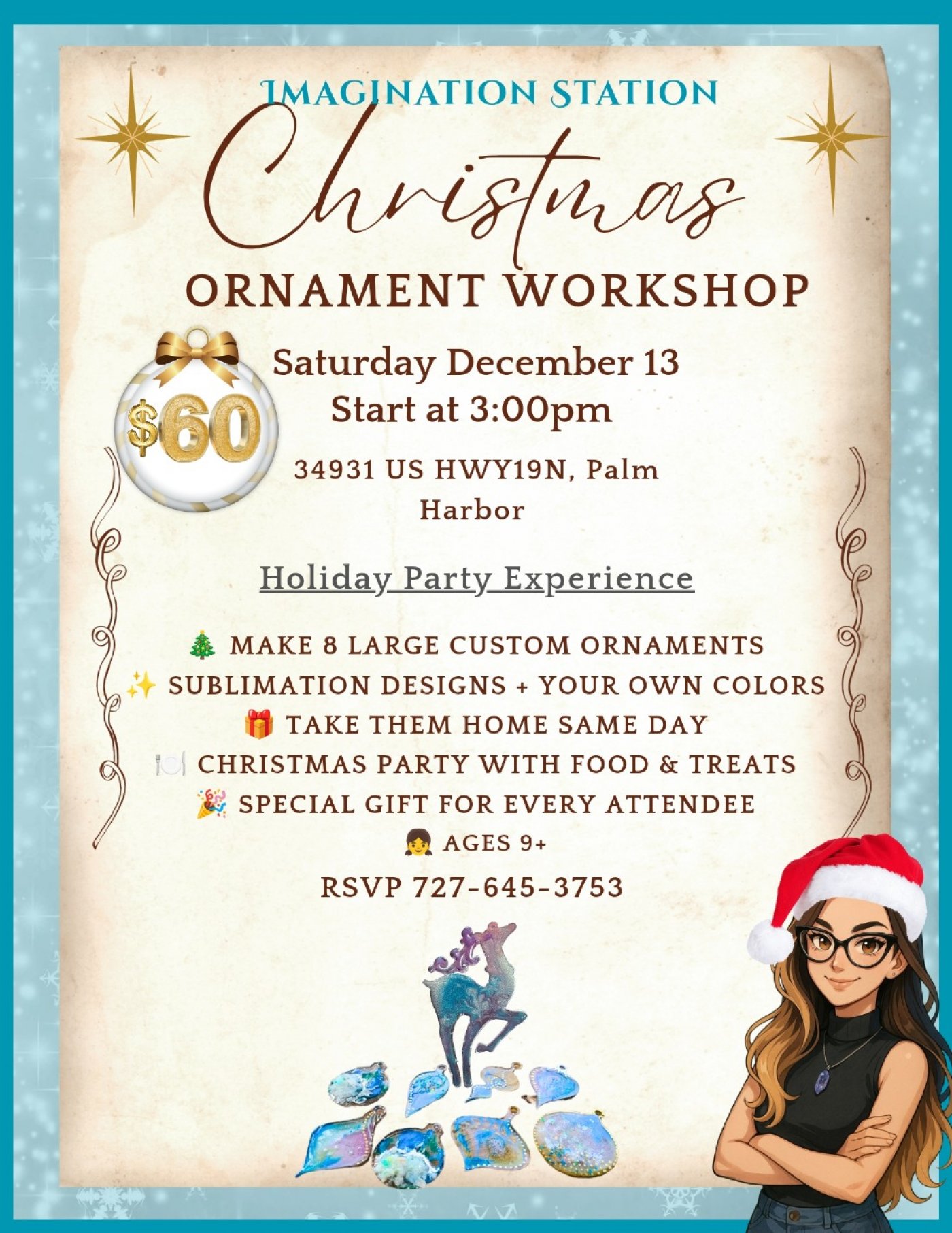 Christmas Ornament Workshop 