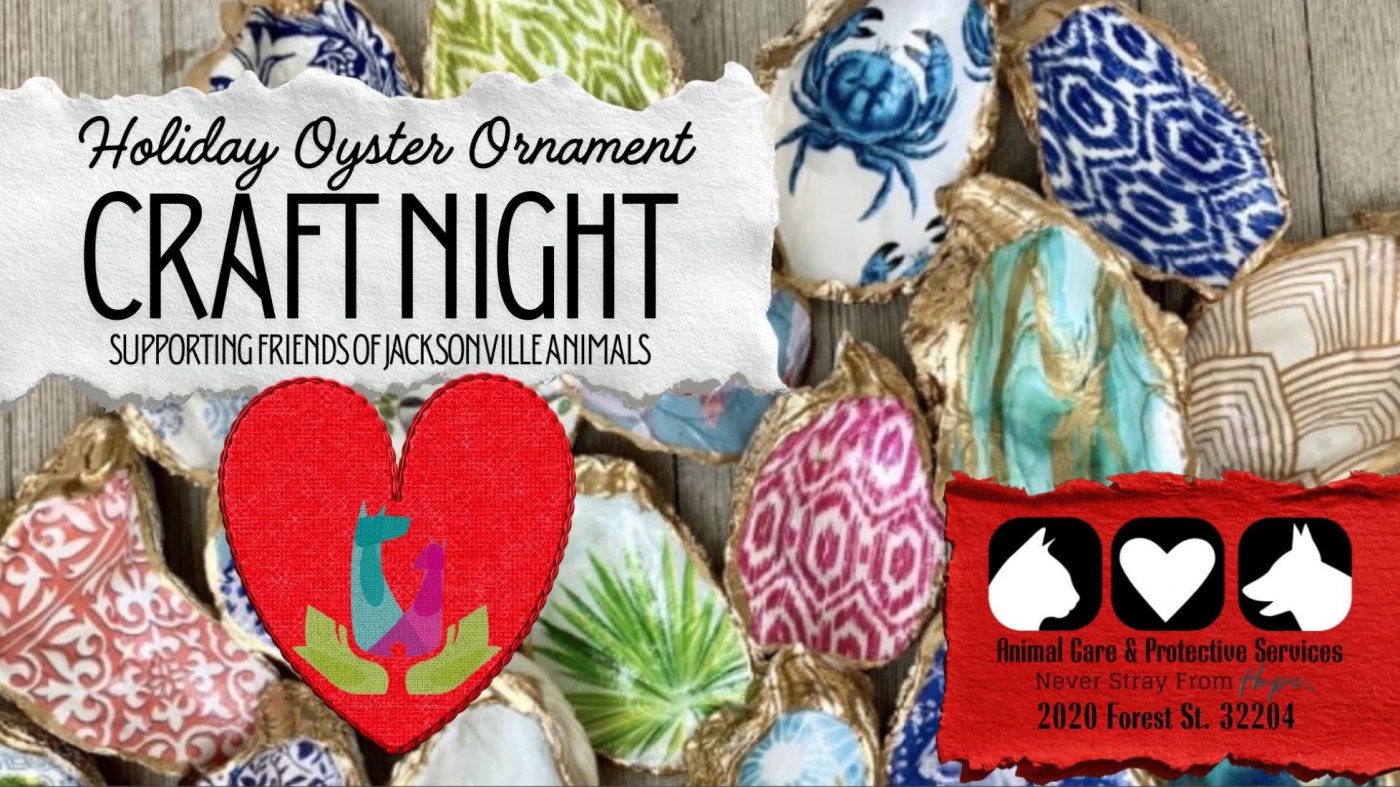 Holiday Oyster Ornament Craft Night