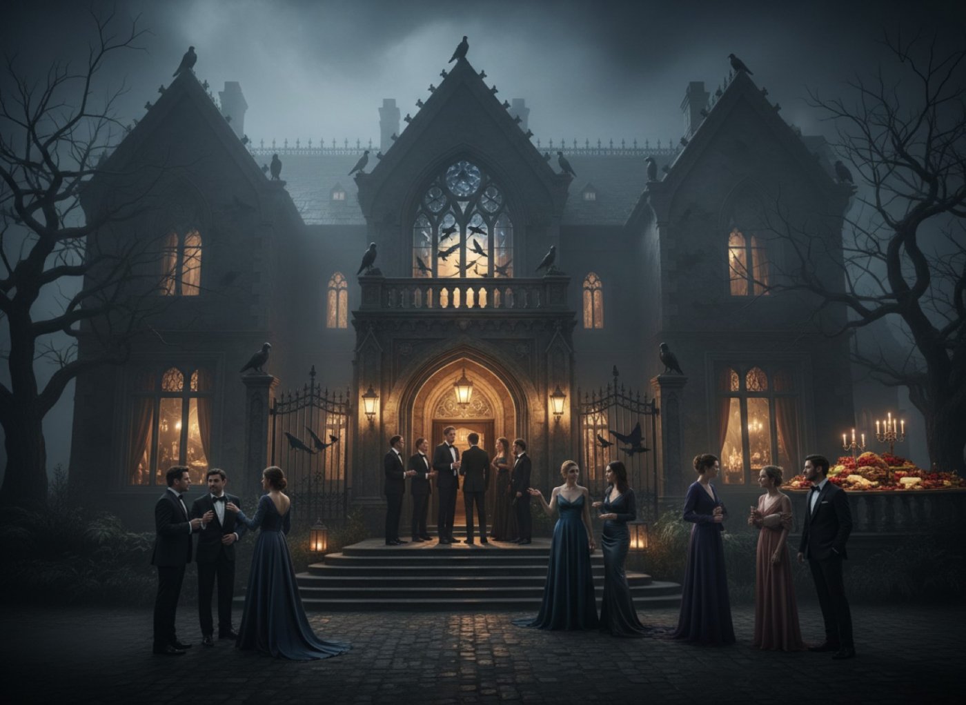 Murder at Poe's Raven Party