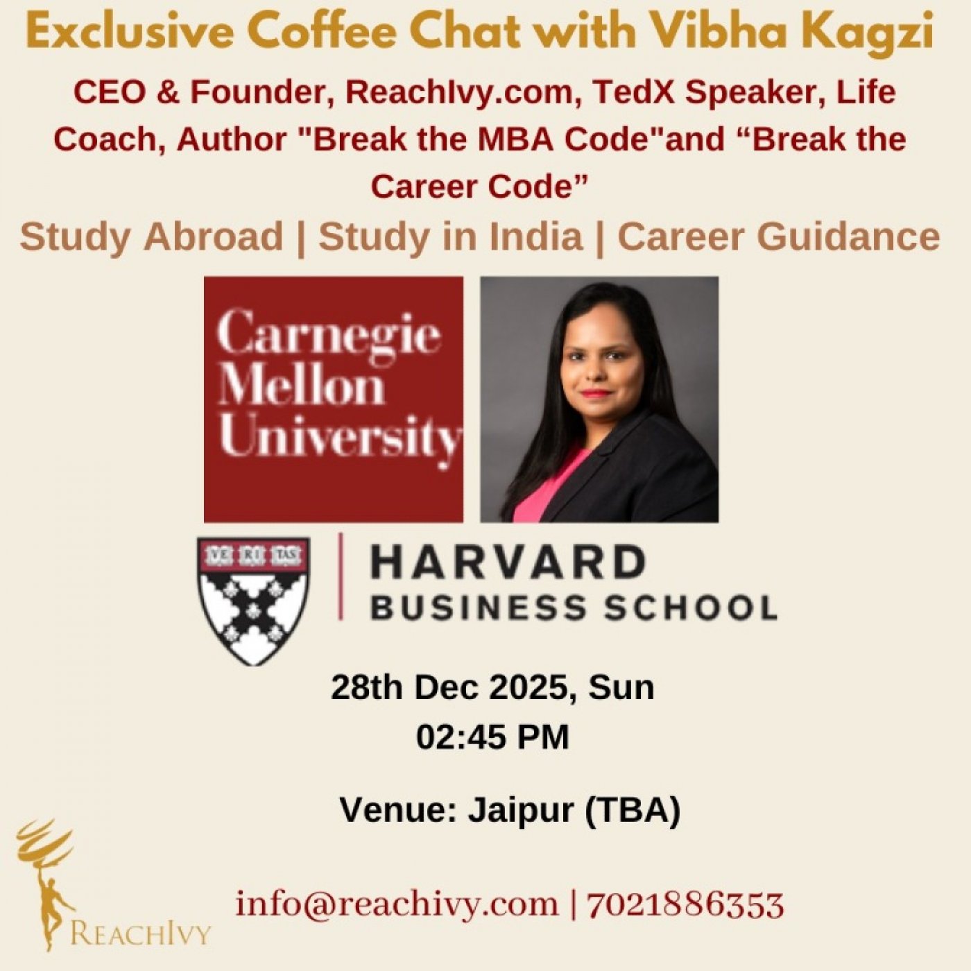Exclusive Coffe Chat with Vibha Kagzi