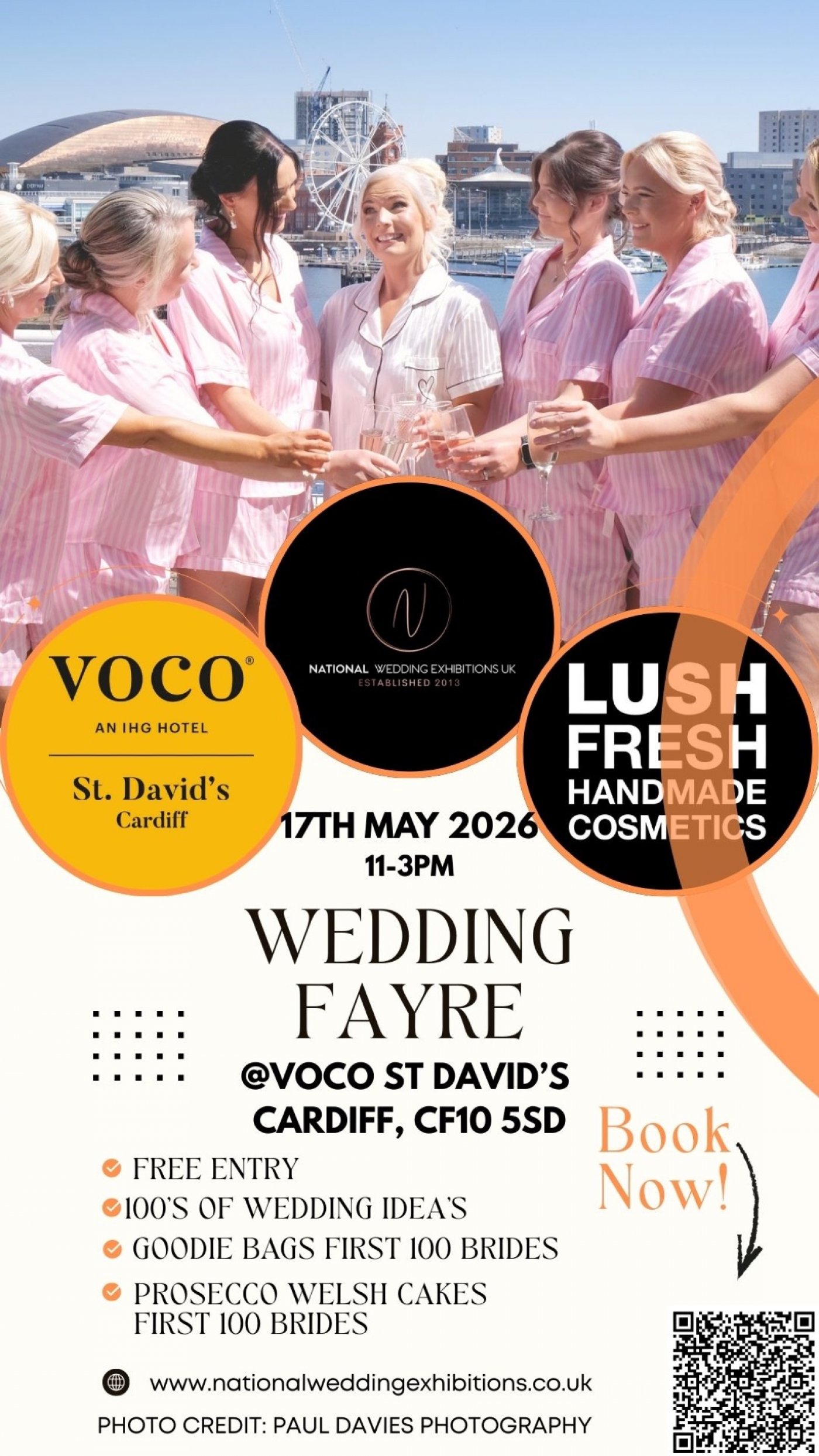 Wedding Fayre 17th May Voco St Davids Hotel and Spa