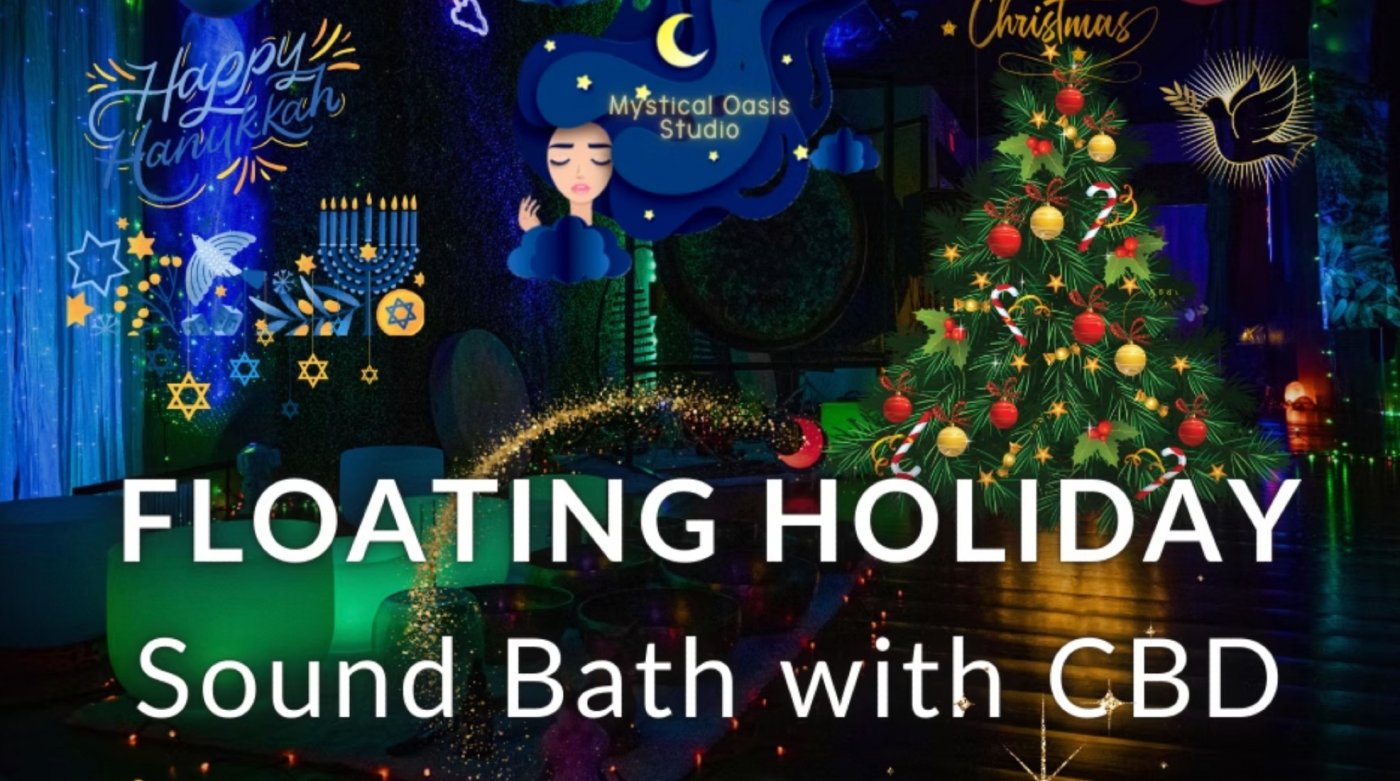 Floating Holiday Sound Bath with CBD