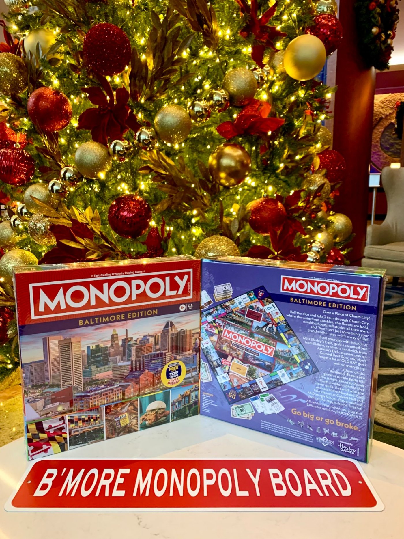 GO-GO-GO 1st Annual EGGNOG & B'more MONOPOLY Holiday Week December 17-24, 2025