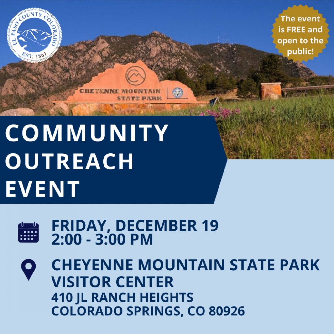 Community Development and Veterans Services Outreach Event
