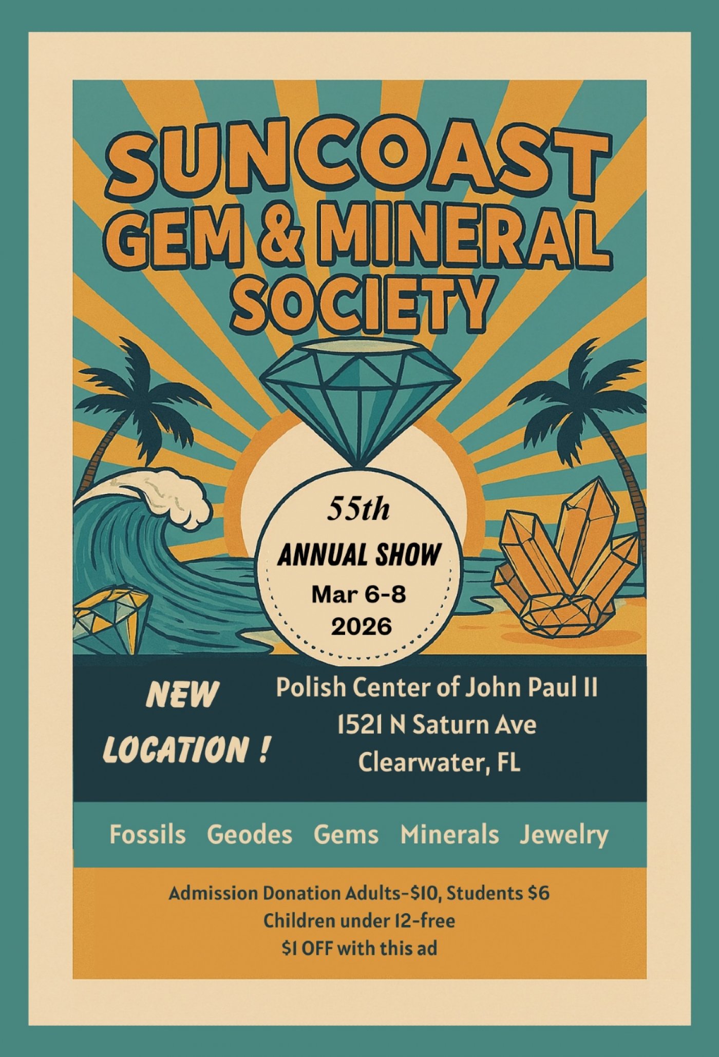 SUNCOAST GEM AND MINERAL SOCIETY