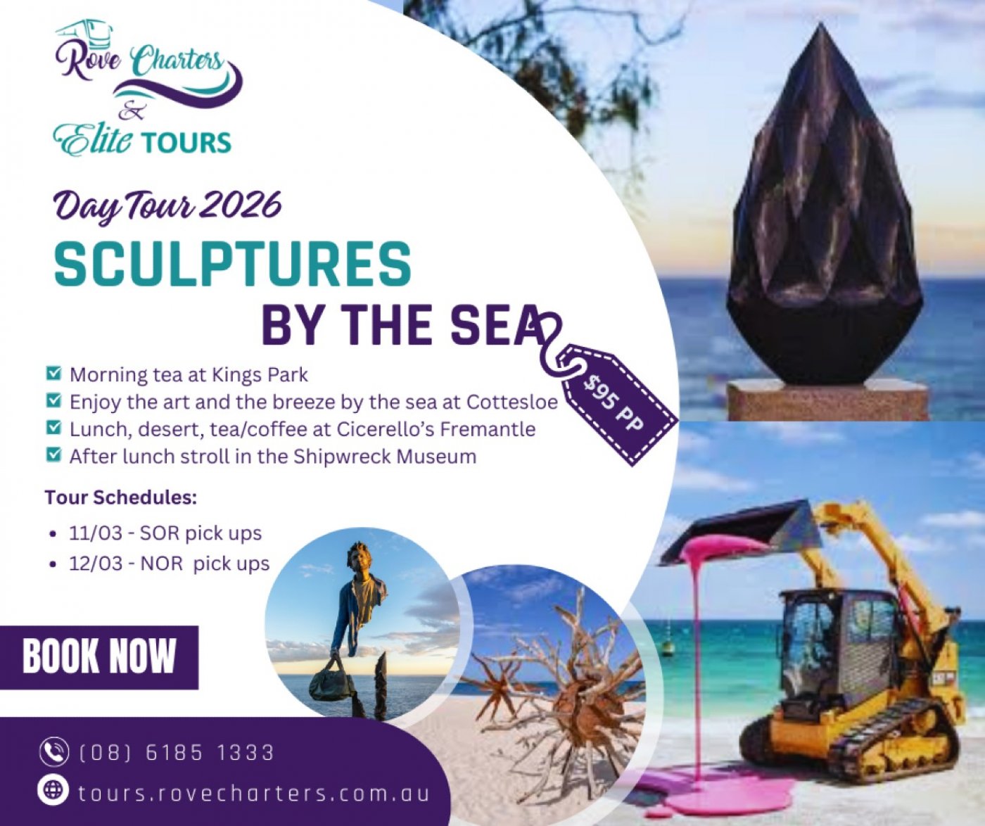Travel Club - Sculptures by the Sea 2026
