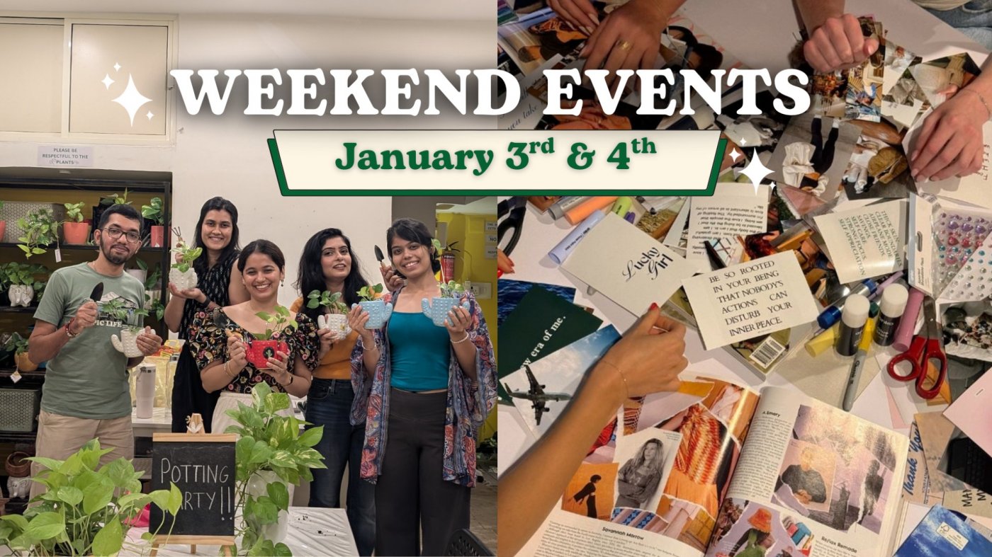 Weekend Events at CPL, Naranpura (January 3rd & 4th)
