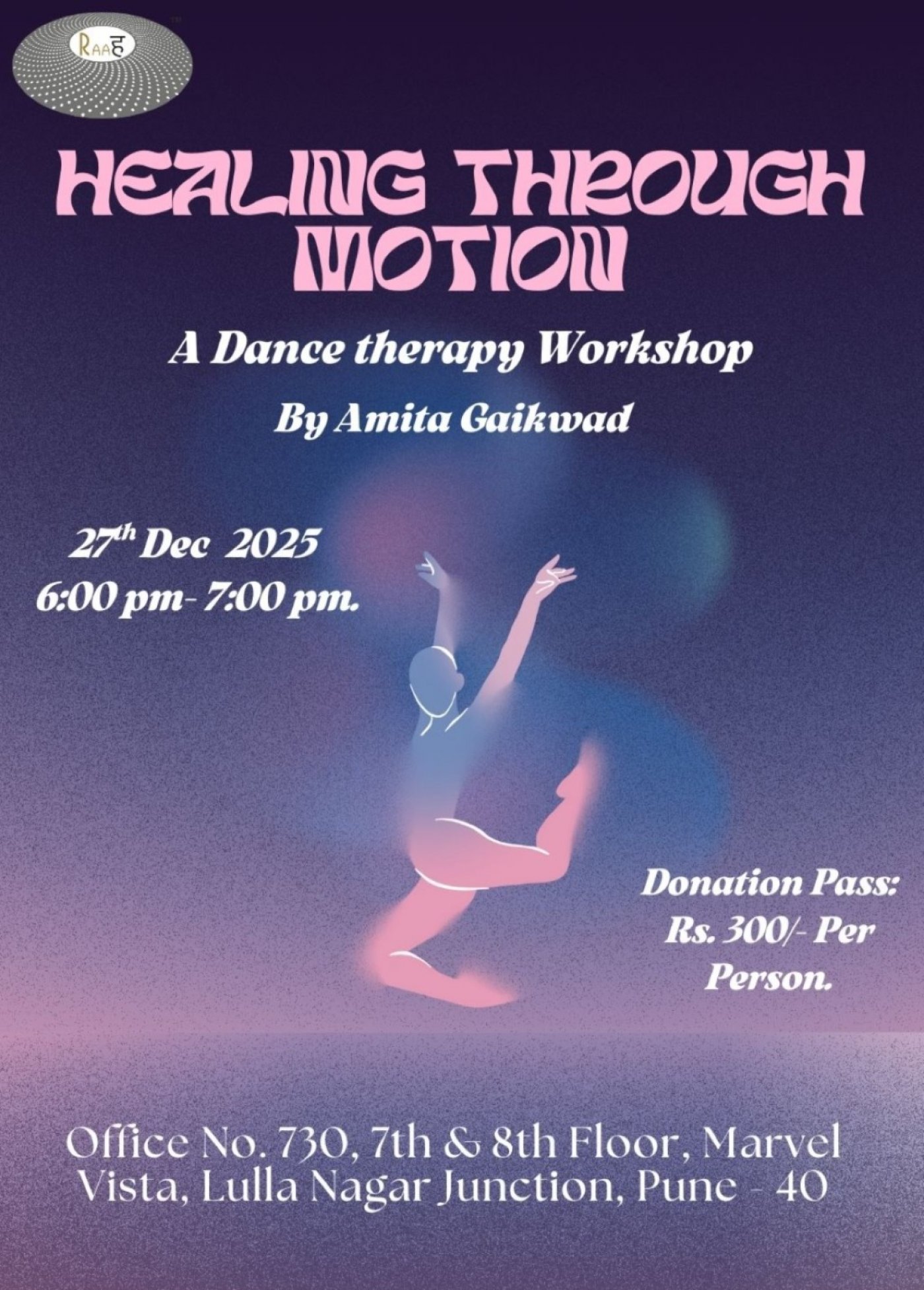 Healing through Motion.  By Amita Gaikwad