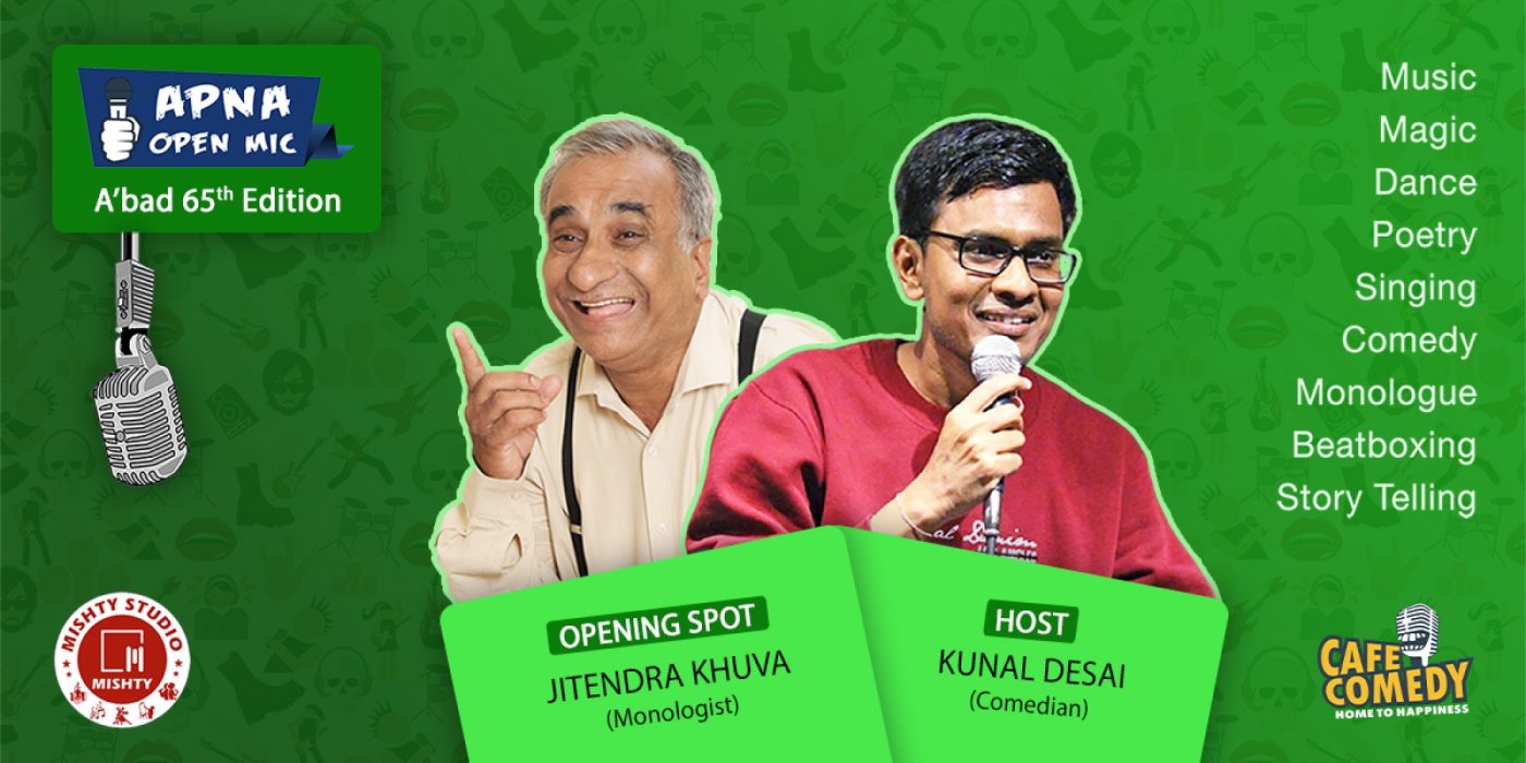 Apna Open Mic - Ahmedabad - 65th Edition