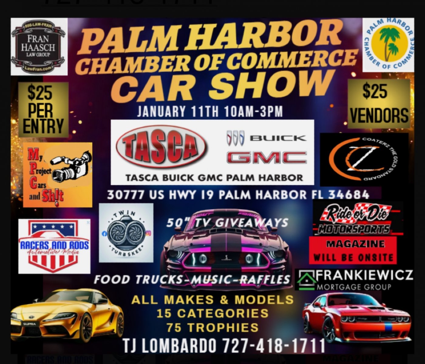 Palm Harbor Chamber of Commerce Car Show