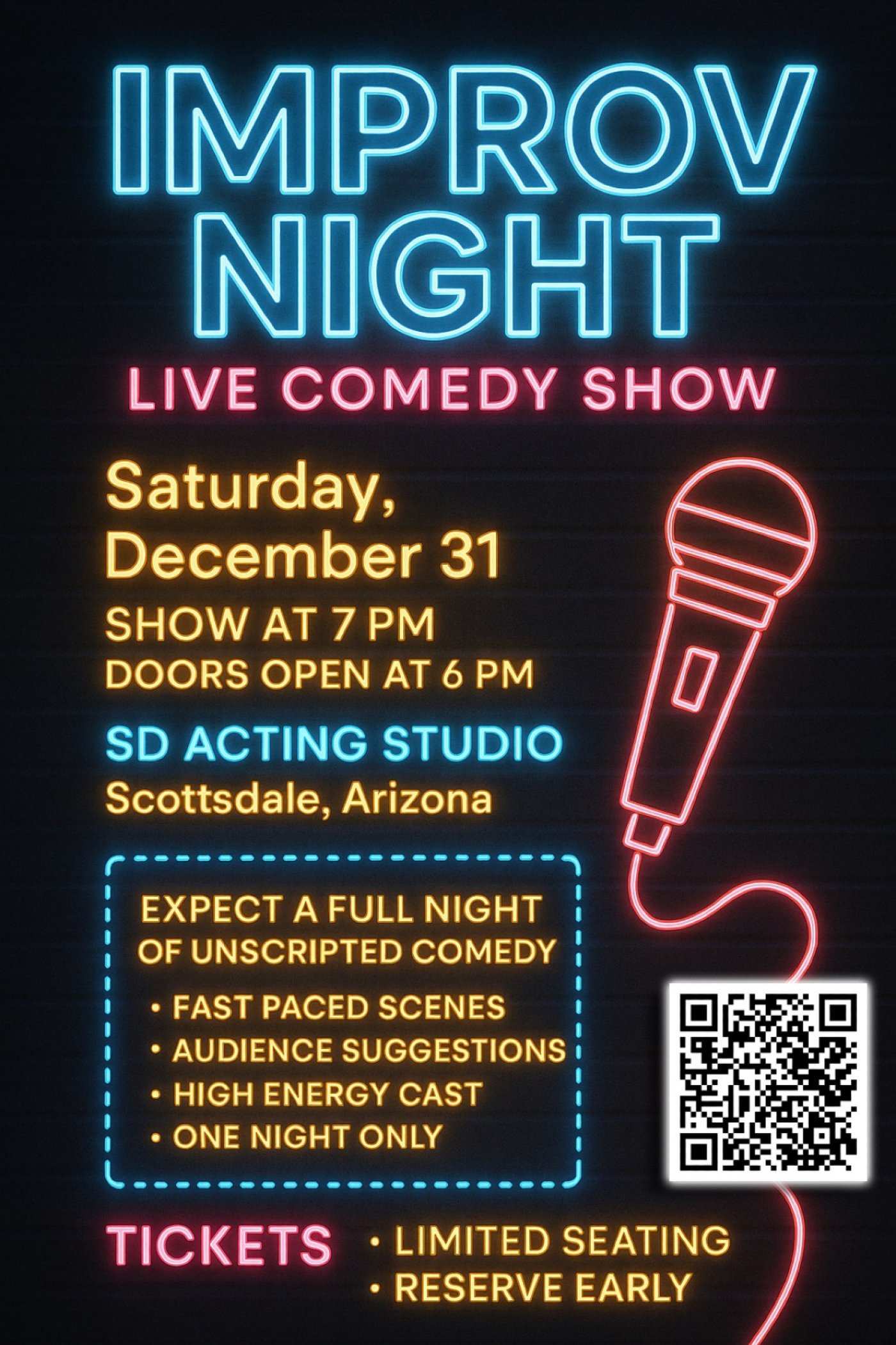 New Years Eve Improv Show