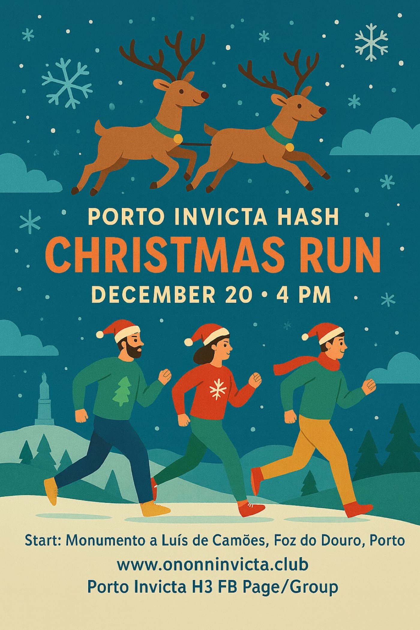 Christmas Run #24 - Porto Invicta Hash House Harriers