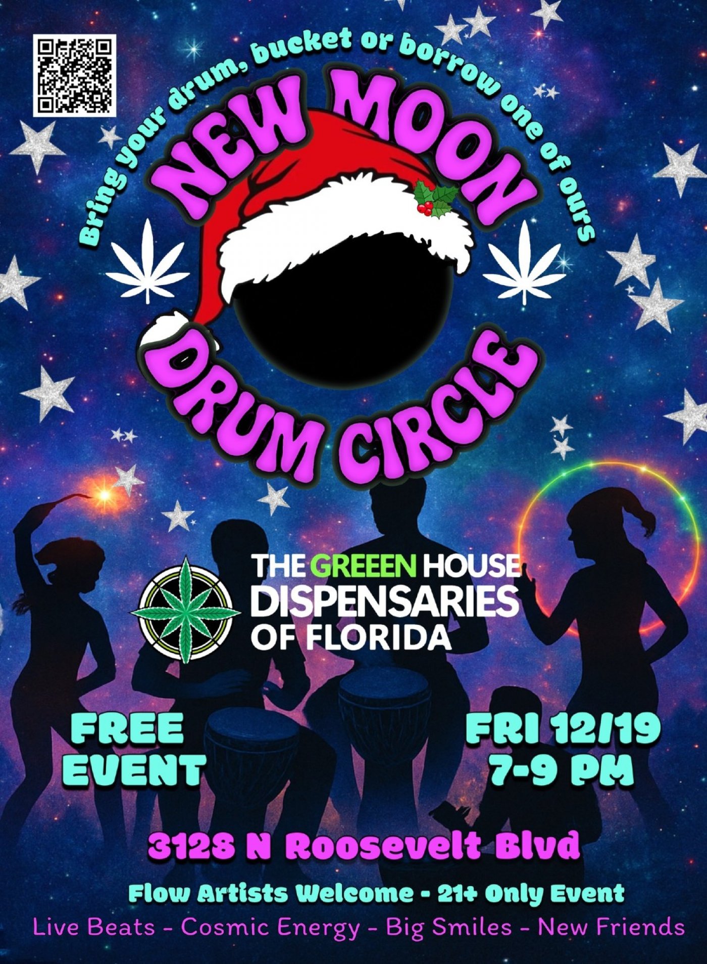 New Moon Drum Circle