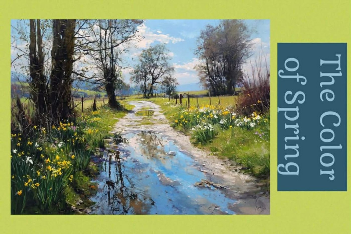 IN STUDIO: The Colors of Spring - Color Theory Course Part Two
