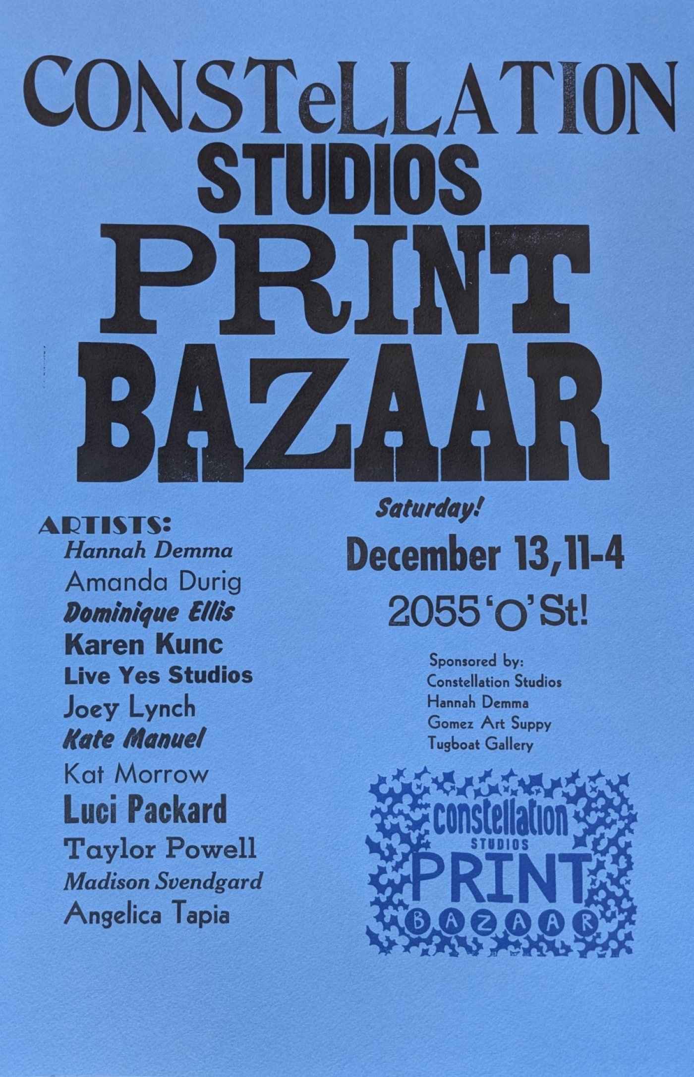 Constellation Studios PRINT Bazaar
