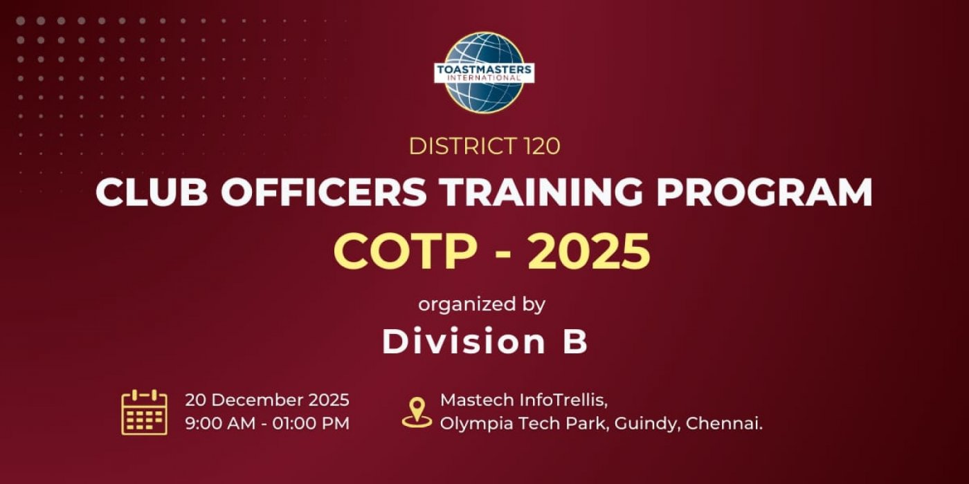 Club Officers' Training Program | Div B