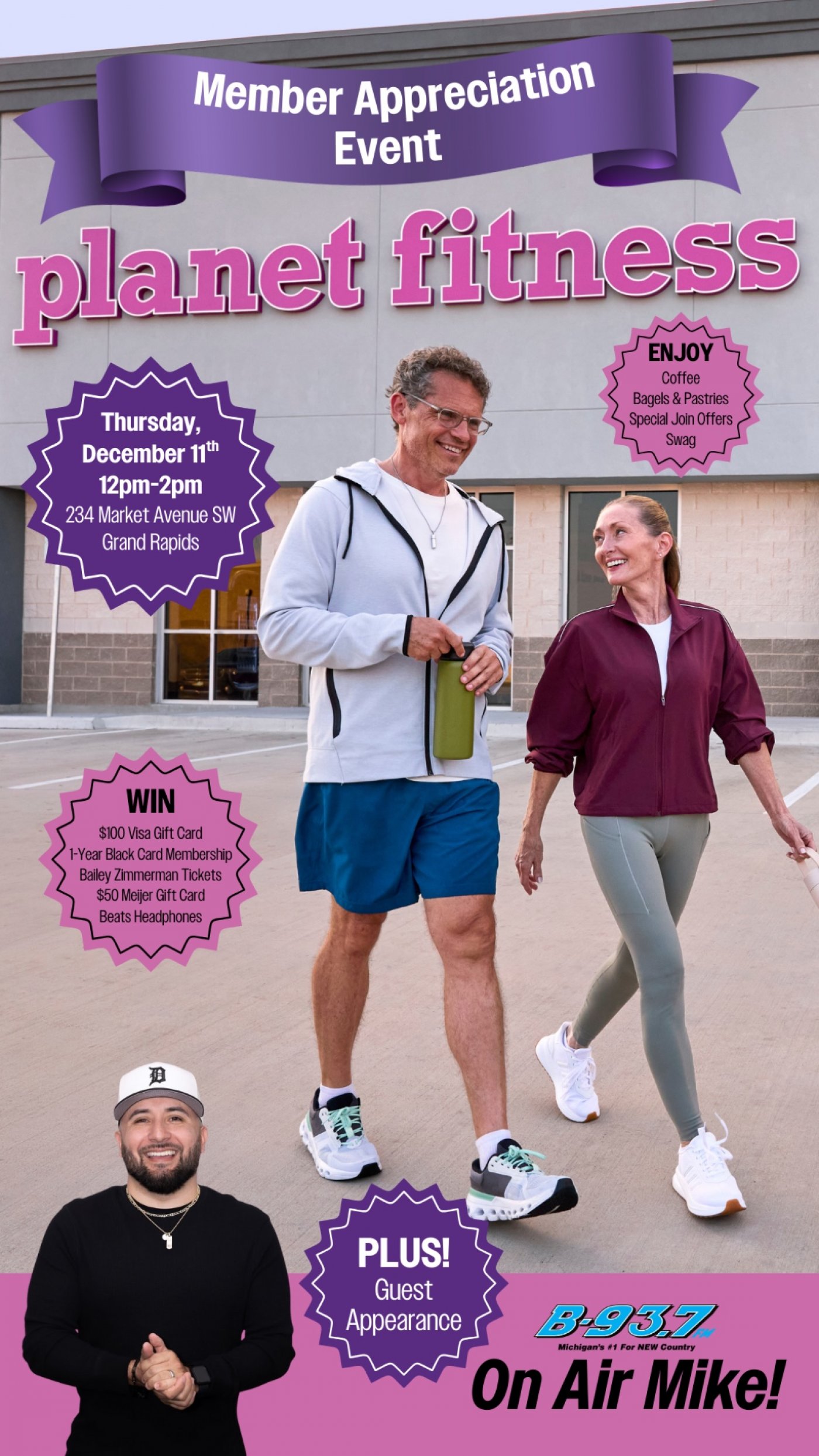 Planet Fitness Downtown Grand Rapids Community Appreciation Event