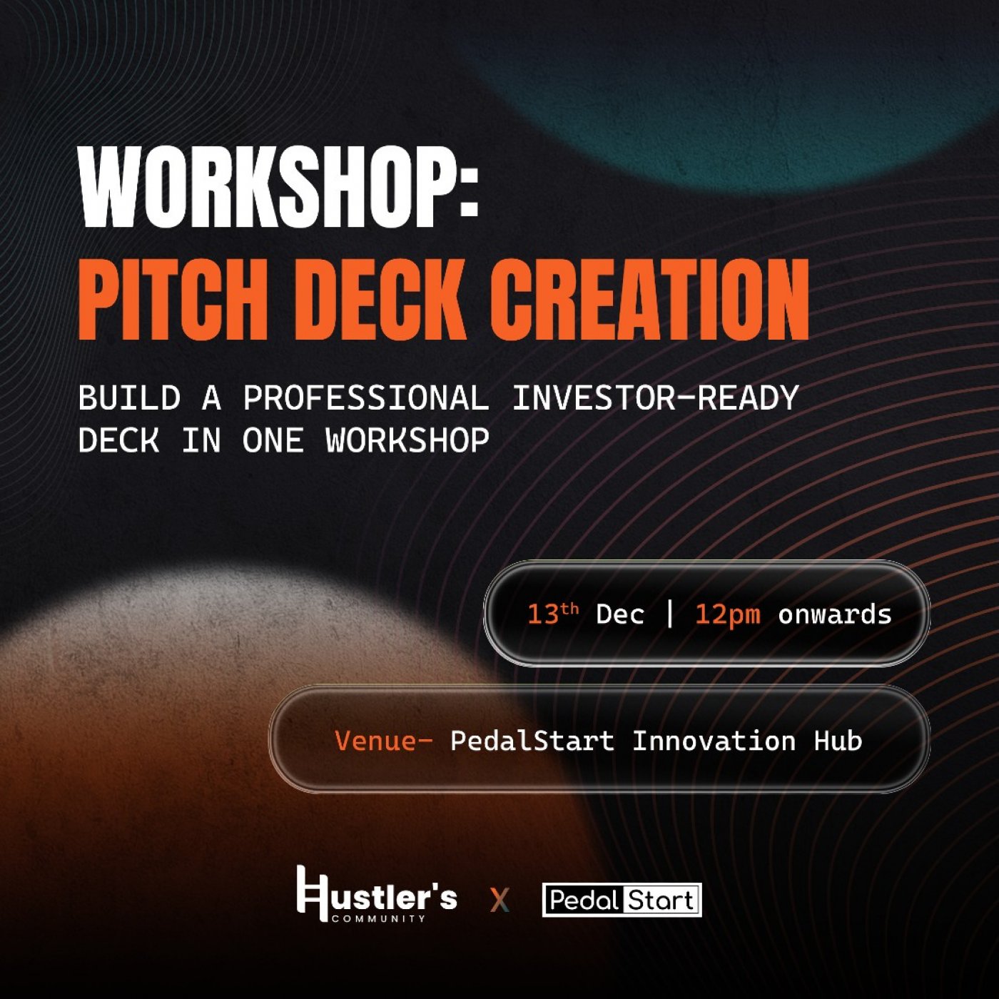 Workshop: PITCH DECK CREATION