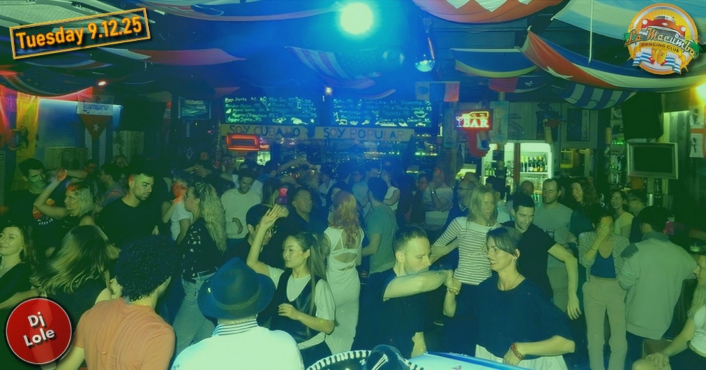Tuesday\u00b4s Salsa and Bachata party - Fiesta Latina | DJ Lole | Free entry