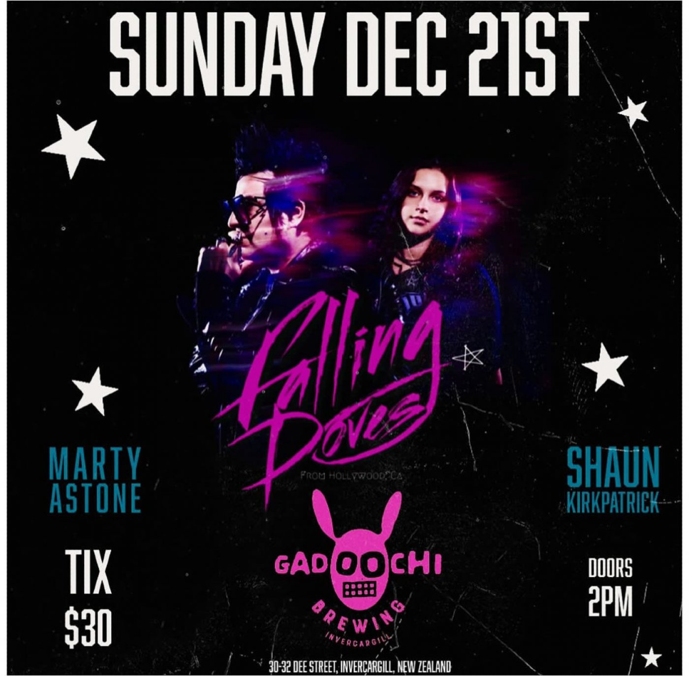 Gadoochi Brewery - Falling Doves 10th Anniversary Tour