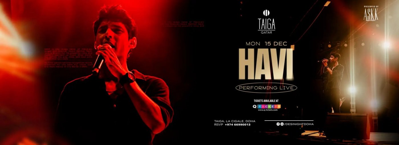 HAVI Live Performance in Qatar