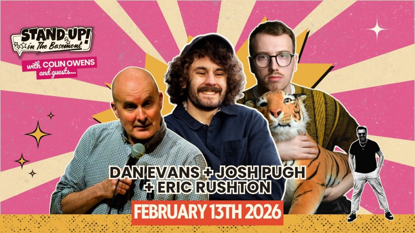 Comedy night Ft. Colin Owens and guests... Josh Pugh + Dan Evans + Eric Rushton