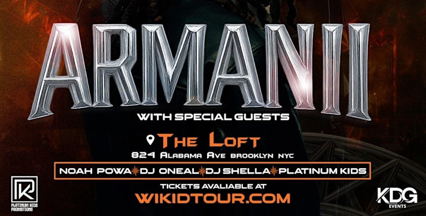 ARMANII LIVE AT THE LOFT