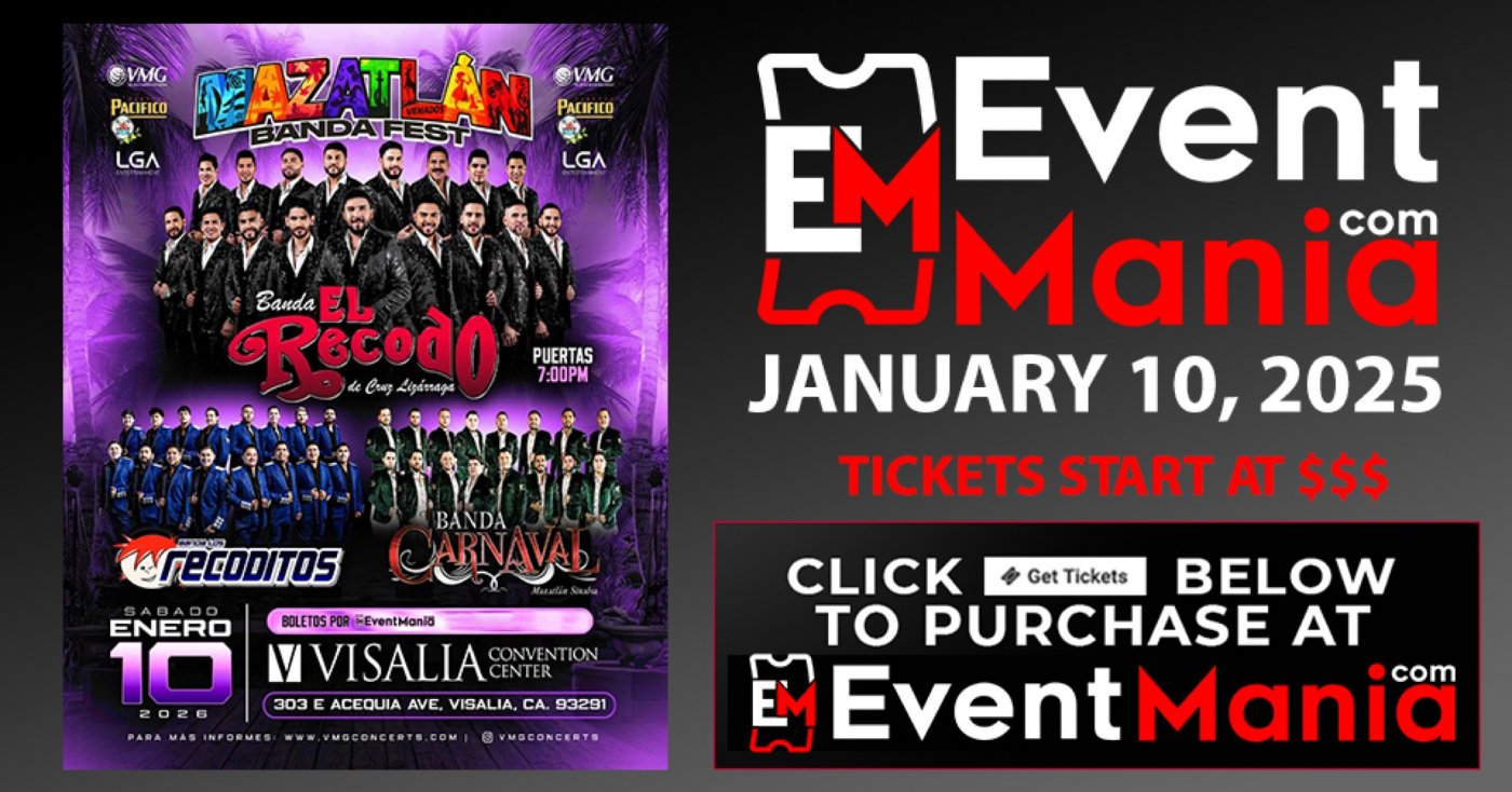 Mazatlan Banda Fest - Banda El Recodo, Los Recoditos - Visalia, CA