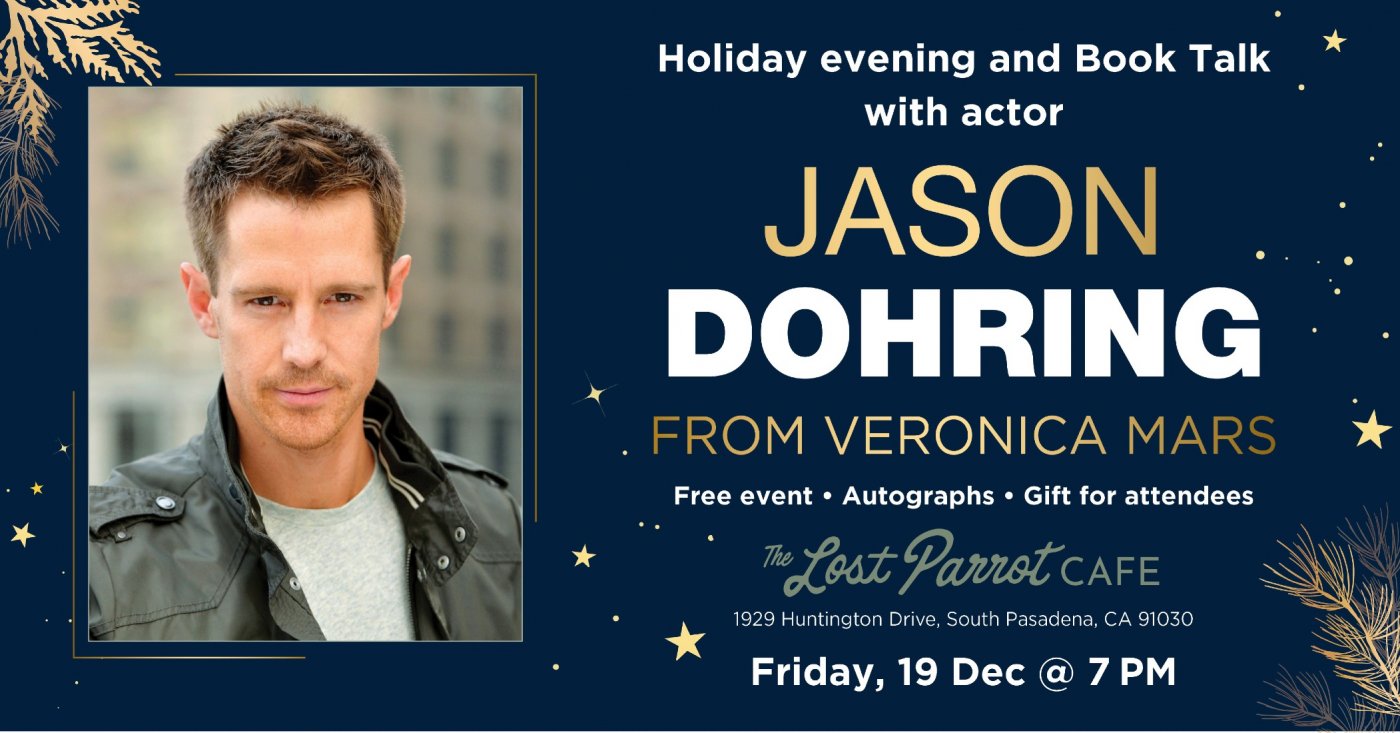 Holiday Evening & Book Talk with Jason Dohring