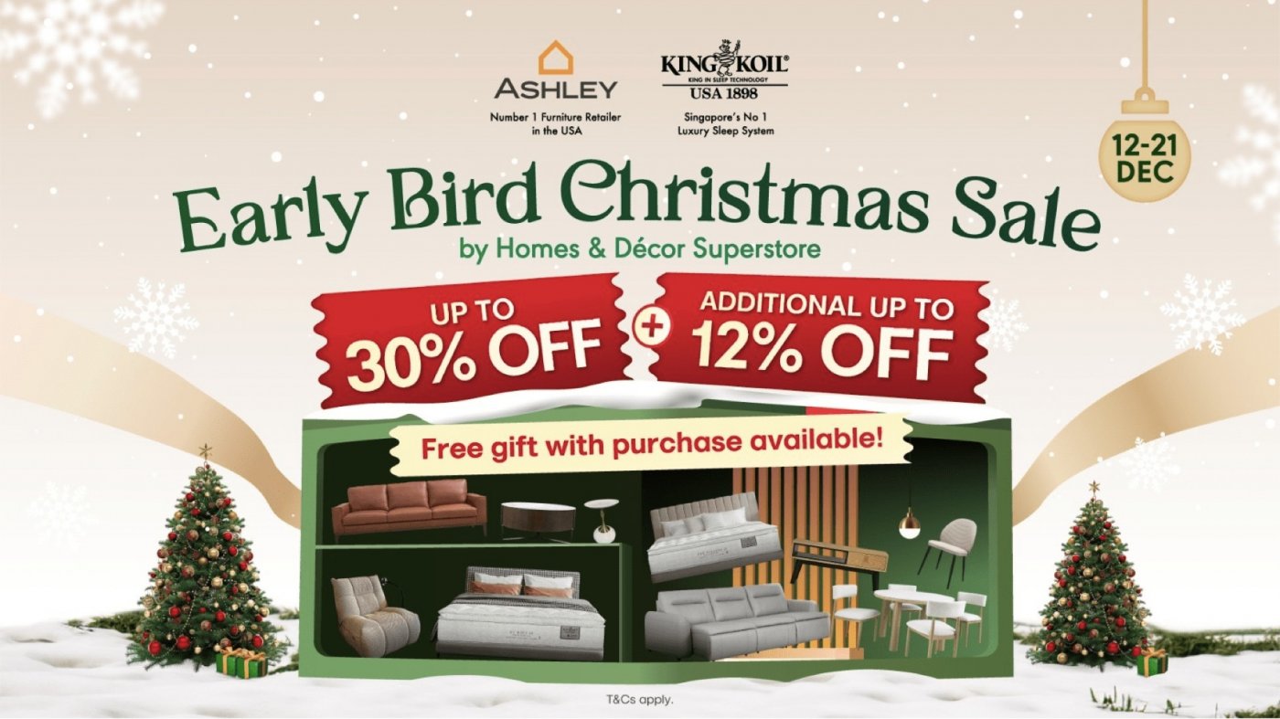 Kick Start the Festive Season with Home and Decor's Early Bird Christmas Sale!