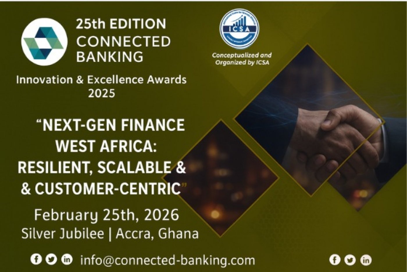 25th Connected Banking Summit \u2013 Innovation & Excellence Awards 2026 
