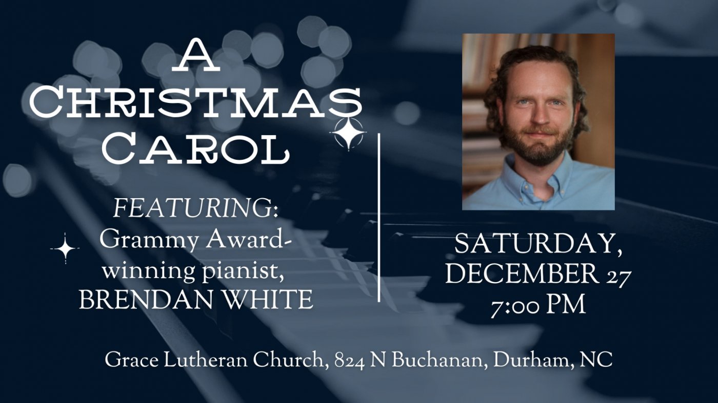 "A Christmas Carol" Concert with Brendan White
