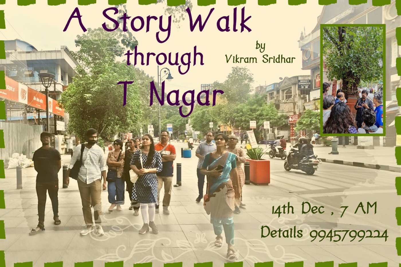 A Story Walk through T Nagar