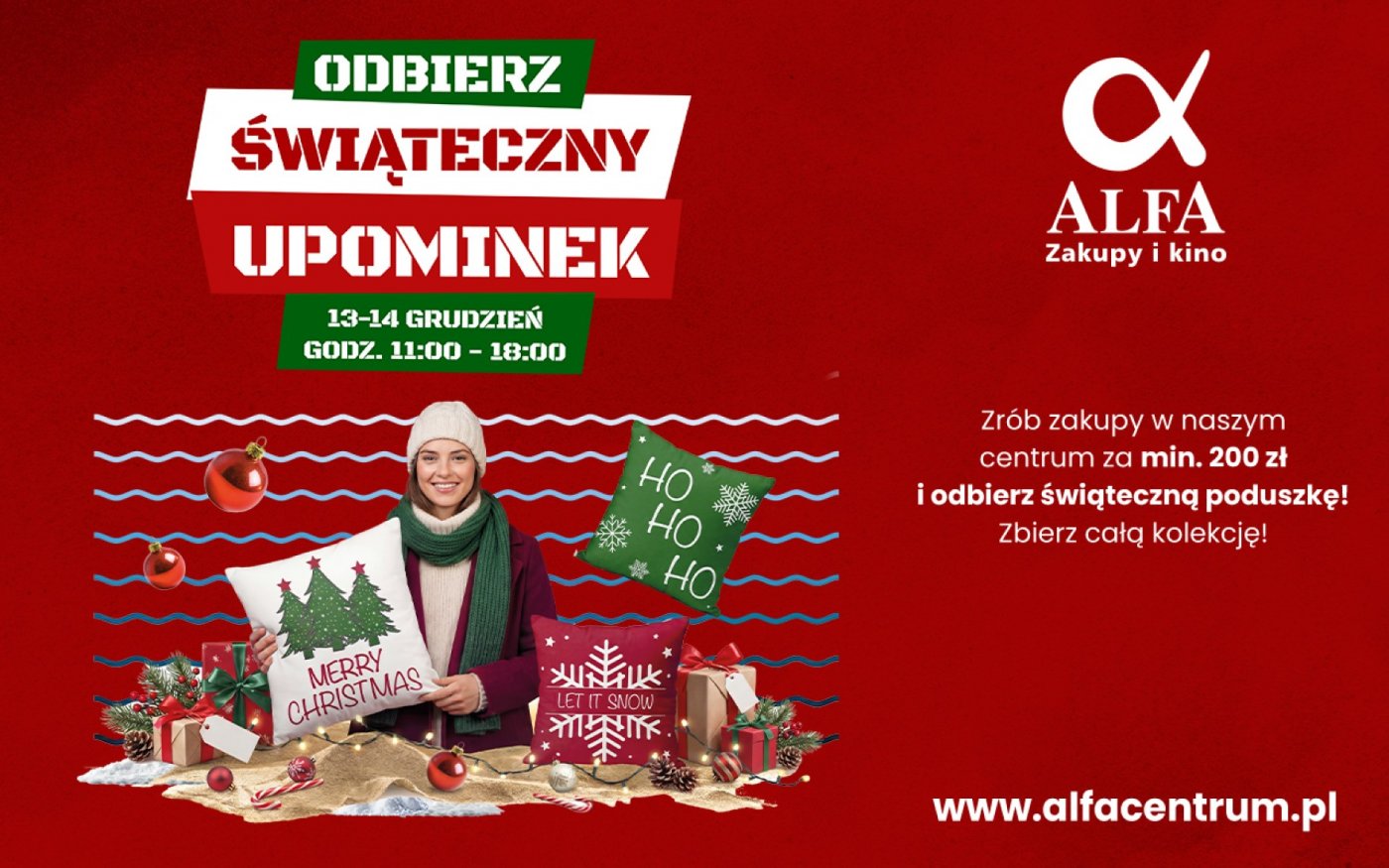 Przytulne \u015awi\u0119ta w Alfa Centrum Gda\u0144sk \u2013 czekaj\u0105 oryginalne niespodzianki dla klient\u00f3w