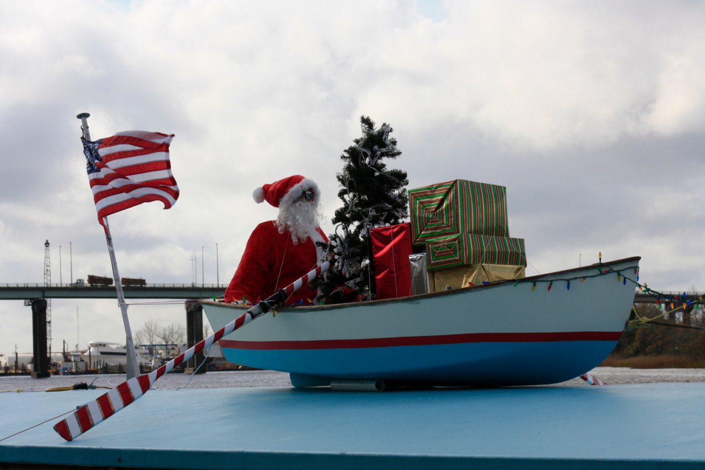 Santa's Sleigh Ride on the Cape Fear River