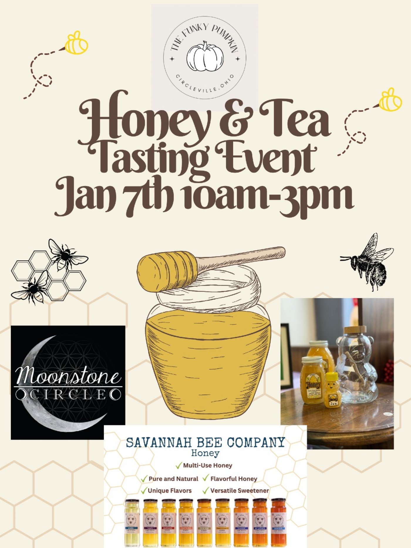 Honey & Tea Tasting Event