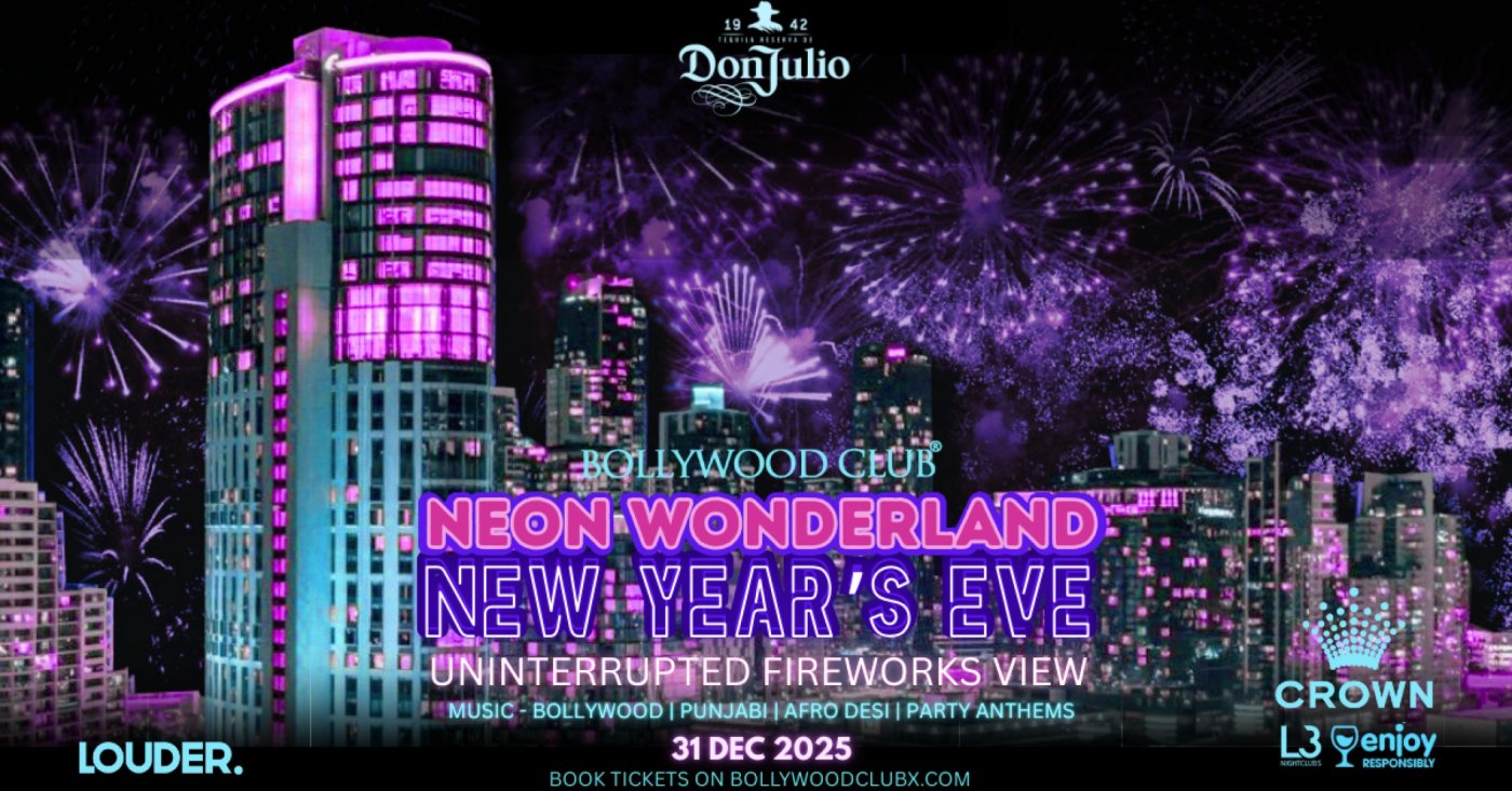 Bollywood Club Presents NEW YEAR'S EVE at Crown, Melbourne