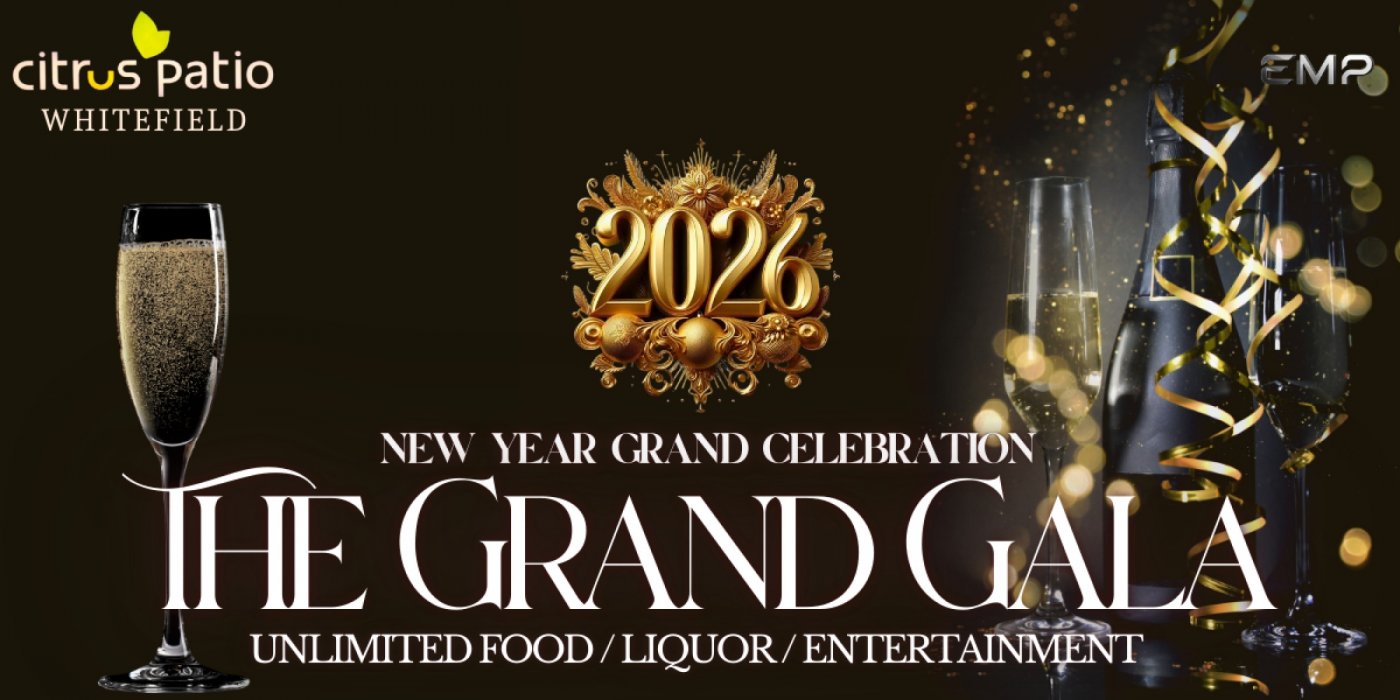 New Year 2026 Citrus Patio Whitefield