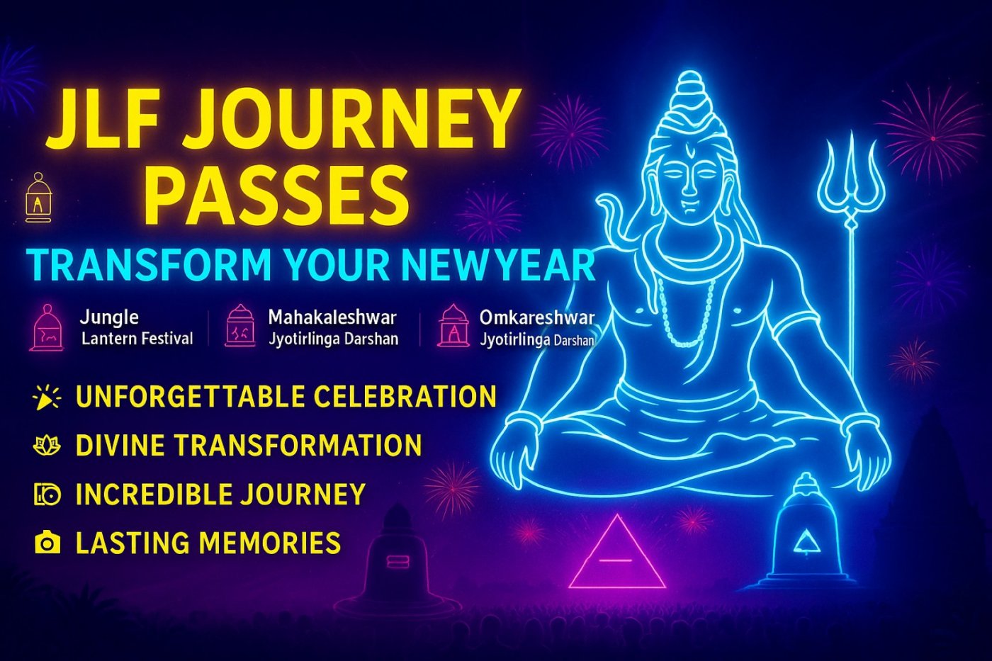 JLF Indore Journey Passes - Best New Year Party In Indore Tour 2025 -2026