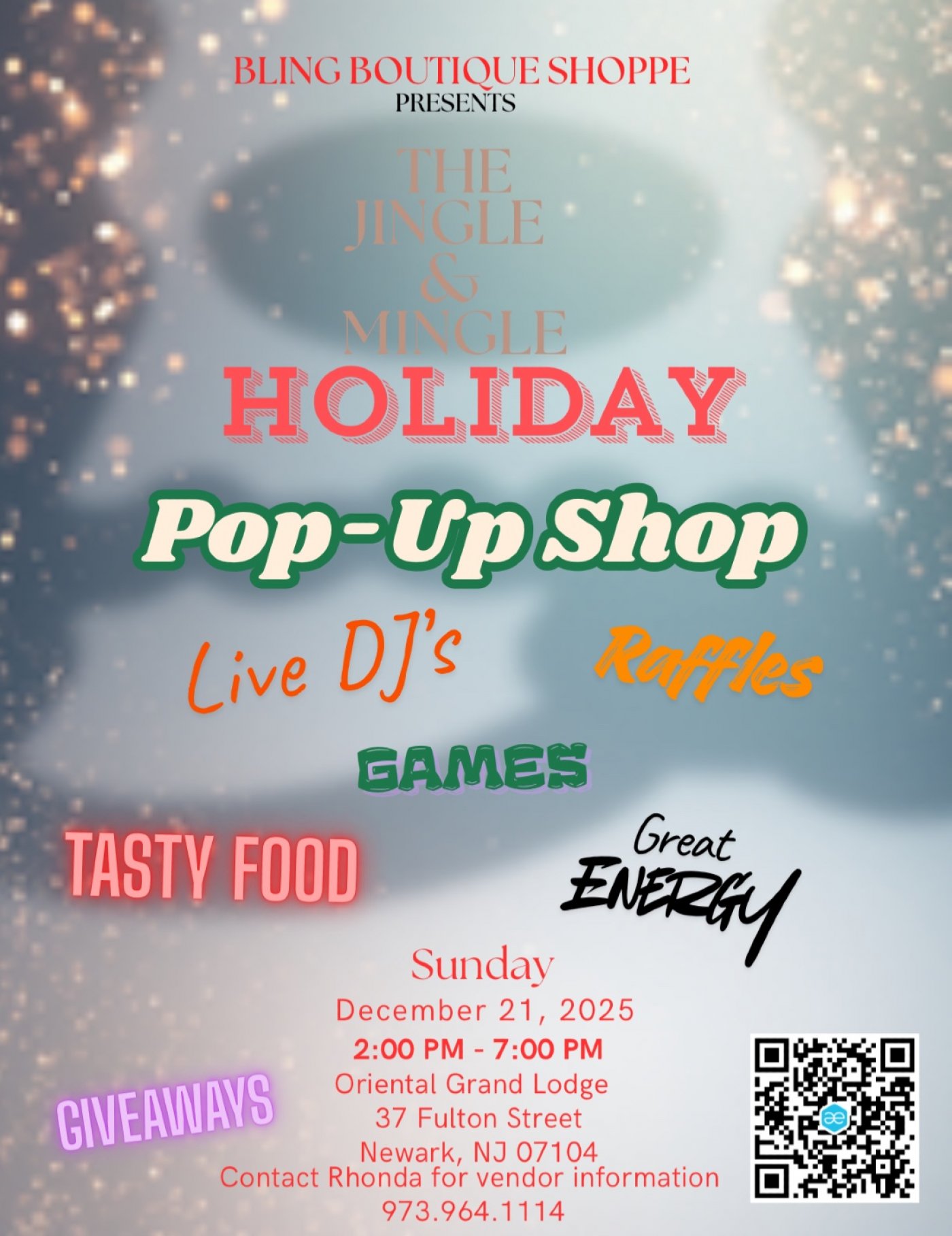The Jingle & Mingle PopUp Shop & Winter Clothing Drive