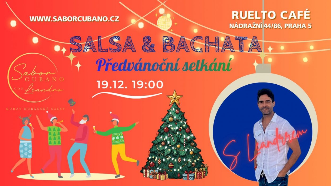 Sabor Cubano: Salsa & Bachata - P\u0159edv\u00e1no\u010dn\u00ed setk\u00e1n\u00ed