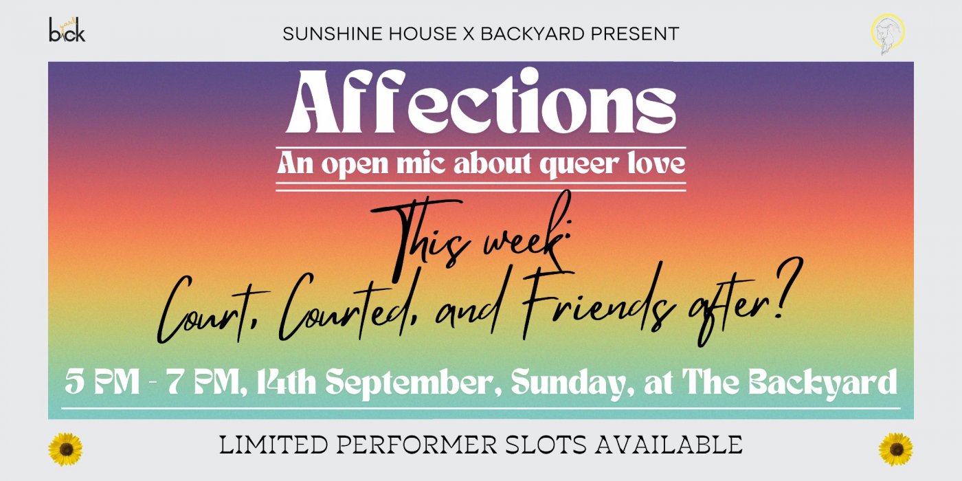 Affections - A Queer Open Mic