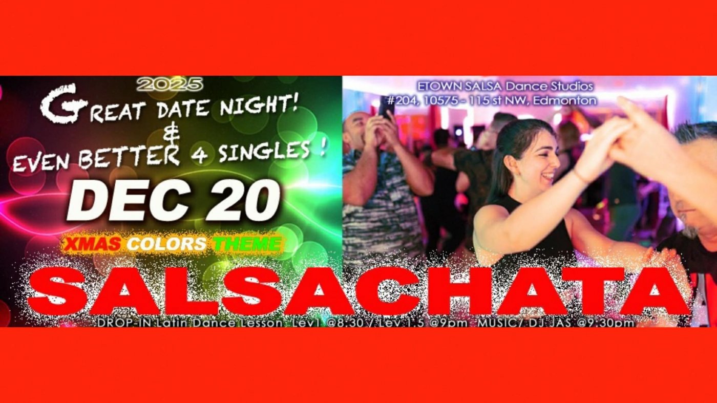 SALSACHATA LATIN SOCIAL " LAST MINUTES CHRISTMAS PARTY"