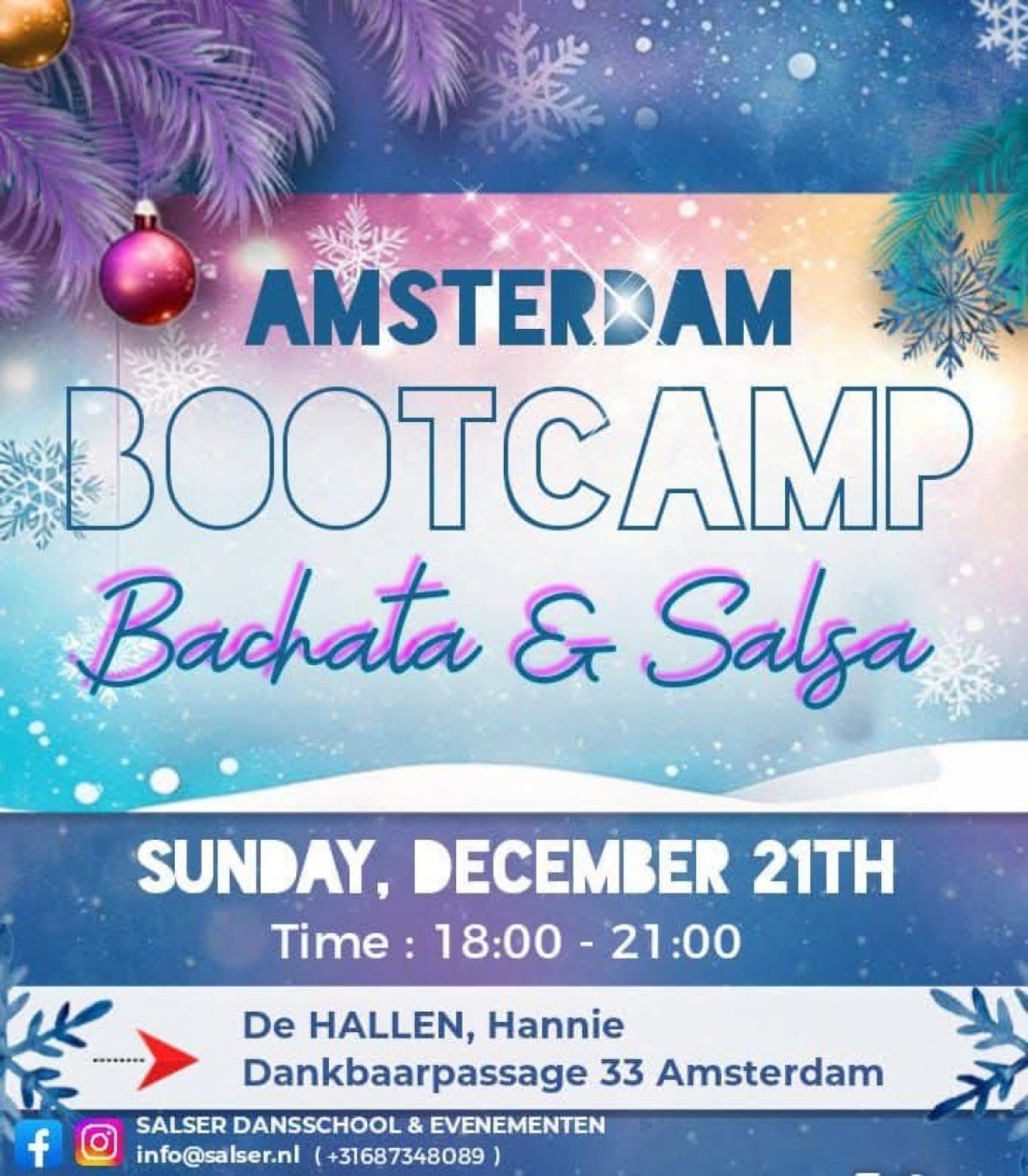 Bachata & Salsa Bootcamp Amsterdam 