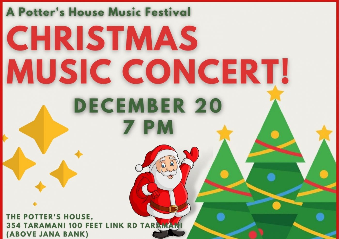 Special CHRISTMAS live music concert