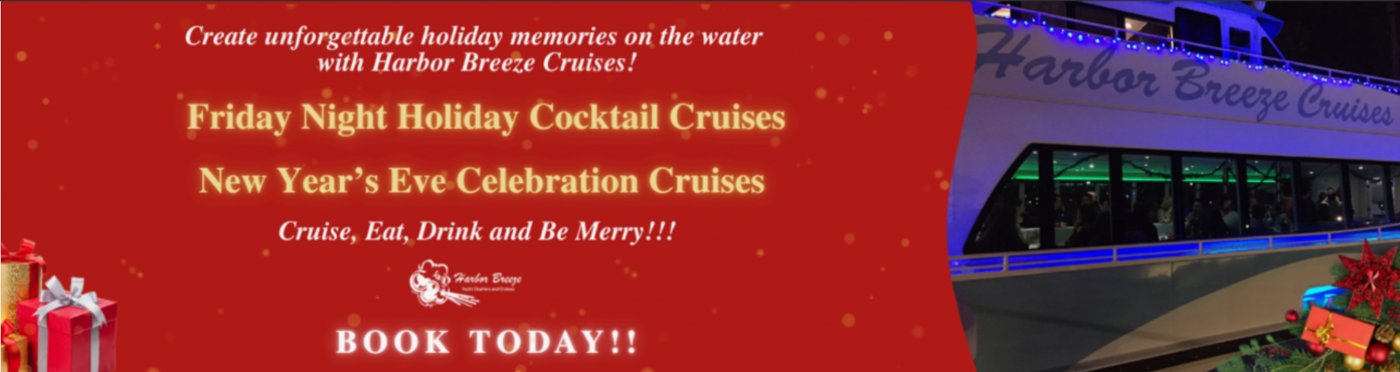 Harbor Breeze Holiday Cocktail Cruises